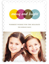 Color Study Holiday Photo Cards