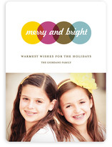 Color Study Holiday Photo Cards