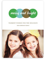 Color Study Holiday Photo Cards