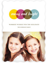 Color Study Holiday Photo Cards