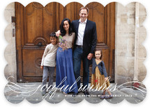 Joyful Wishes Holiday Photo Cards