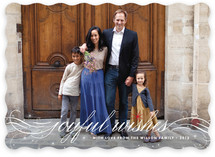 Joyful Wishes Holiday Photo Cards