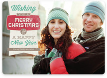 Simply Retro Holiday Photo Cards