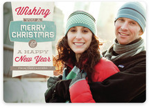 Simply Retro Holiday Photo Cards