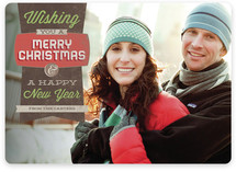 Simply Retro Holiday Photo Cards