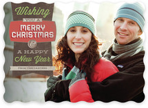 Simply Retro Holiday Photo Cards