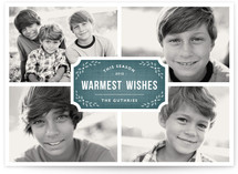 Classic Quartet Holiday Photo Cards