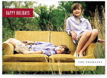 Multi Tab Holiday Photo Cards