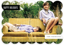Multi Tab Holiday Photo Cards