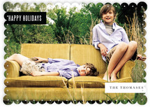 Multi Tab Holiday Photo Cards