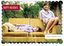 Multi Tab Holiday Photo Cards