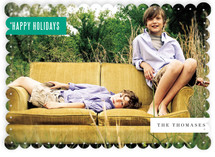 Multi Tab Holiday Photo Cards