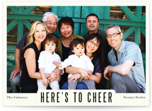 Retro Slide Holiday Photo Cards