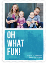 Oh What Fun Holiday Photo Cards