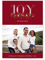 Berry Christmas Holiday Photo Cards
