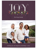 Berry Christmas Holiday Photo Cards