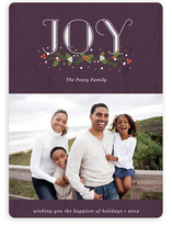 Berry Christmas Holiday Photo Cards