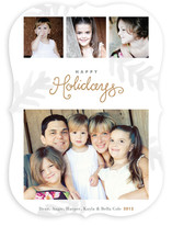 Painterly Pine Holiday Photo Cards