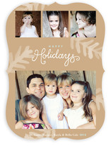 Painterly Pine Holiday Photo Cards