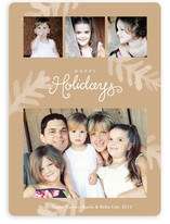 Painterly Pine Holiday Photo Cards