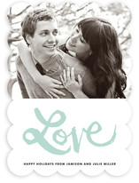 Love is in the Air Holiday Photo Cards