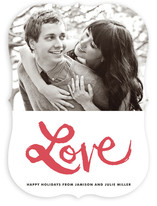 Love is in the Air Holiday Photo Cards
