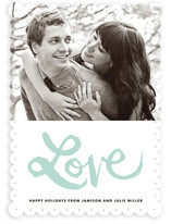 Love is in the Air Holiday Photo Cards