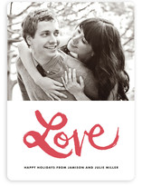 Love is in the Air Holiday Photo Cards