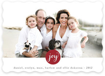 Simply Joy Holiday Photo Cards