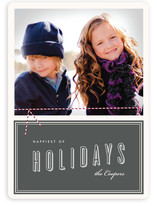 Twine and Vintage Holiday Photo Cards
