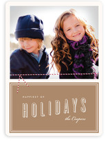 Twine and Vintage Holiday Photo Cards