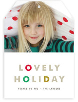 Lovely Rhythm Holiday Photo Cards