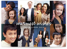 Photomontage Holiday Photo Cards