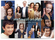 Photomontage Holiday Photo Cards