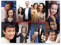 Photomontage Holiday Photo Cards