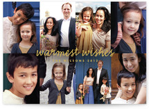 Photomontage Holiday Photo Cards