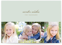Sable and Sparkle Holiday Photo Cards