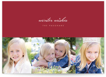Sable and Sparkle Holiday Photo Cards
