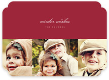 Sable and Sparkle Holiday Photo Cards