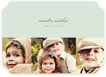 Sable and Sparkle Holiday Photo Cards