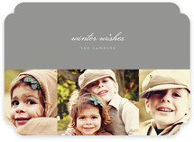 Sable and Sparkle Holiday Photo Cards