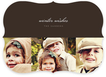 Sable and Sparkle Holiday Photo Cards