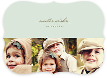 Sable and Sparkle Holiday Photo Cards