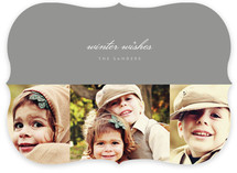 Sable and Sparkle Holiday Photo Cards