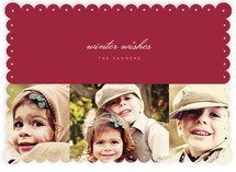 Sable and Sparkle Holiday Photo Cards