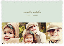 Sable and Sparkle Holiday Photo Cards