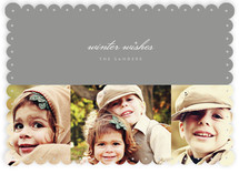 Sable and Sparkle Holiday Photo Cards
