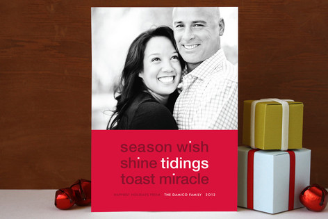 Dotted I Holiday Photo Cards