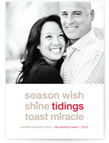 Dotted I Holiday Photo Cards