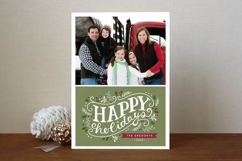 Holiday Celebration Holiday Photo Cards